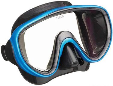 Комплект маски та трубки TUSA Sport UC1625 для дорослих Black Series, чорний/яскраво-рожевий