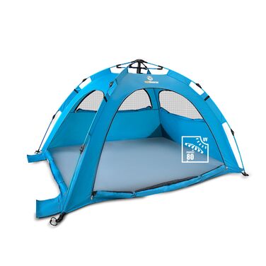 Автоматичний пляжний намет Outdoorer UV 80 SunSnapper Alu Air - надлегкий пляжний намет із захистом від ультрафіолету 80, захистом від комах