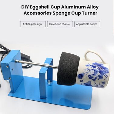 Набір для перевертання чашок, нековзний, регульований перевертач чашок виготовлений з піни та алюмінієвого сплаву для чашок та кухлів