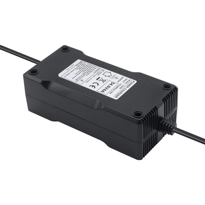 Блок живлення зарядного пристрою 54,6 В 4 А для зарядного пристрою 48 В з акумуляторами 13S для електровелосипеда, скейтборда, велосипеда