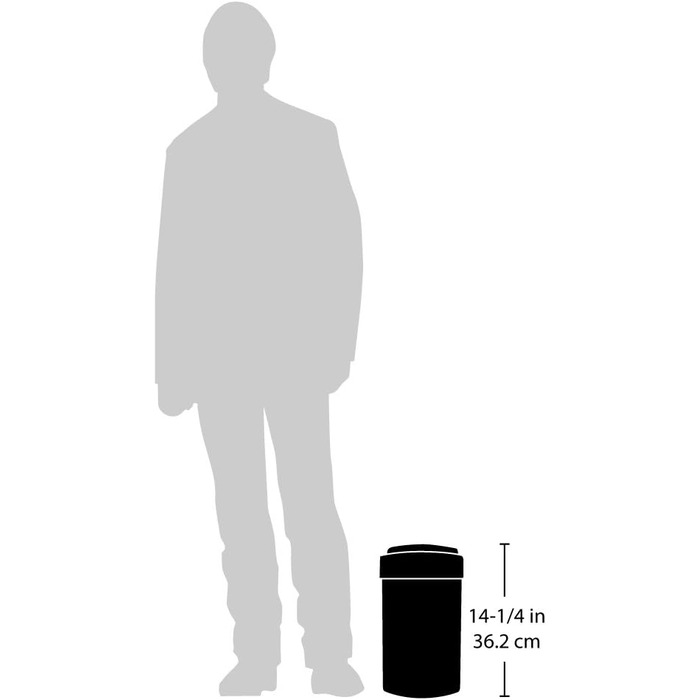 Вакуумний контейнер 10 л / Чорний