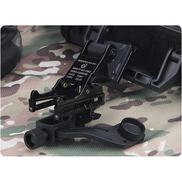 Для приладу нічного бачення PVS-14 PVS-7 J Arm Adapter PVS 14 Mount For Fast M88 Mich Helmet (Black) Ab