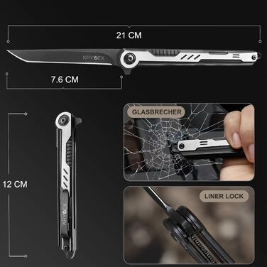 Кишеньковий ніж, тонкий одноручний ніж гострий туристичний складаний ніж з лезом з нержавіючої сталі, ніж джентльмена для кемпінгу