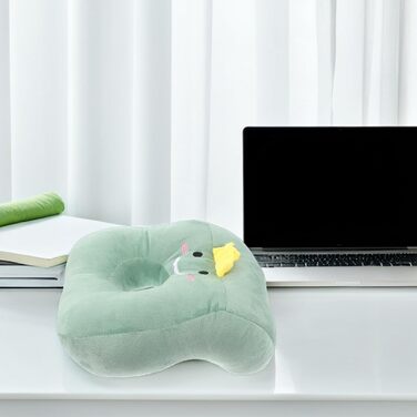 Подушка Yardwe з отвором для вух - зручна подушка для сну з ергономічним дизайном, ідеально підходить для дому та офісу