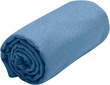 Дорожній рушник Airlite Towel L - Банний рушник - Мікрофібра - Вбираючий та швидковисихаючий - Ультралегкий - Компактний - Для походів - 60 x 120 см - Місячно-блакитний - 67 г