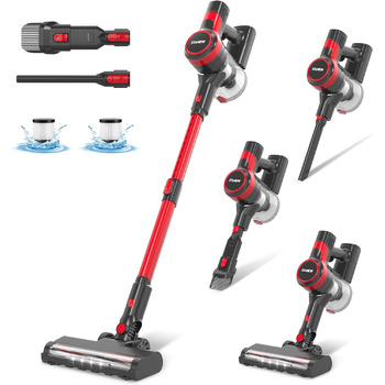 Акумуляторний пилосос Stanew, акумуляторний пилосос 4 в 1, легкий ручний пилосос 150 Вт, акумуляторний пилосос 22,2 В, час роботи