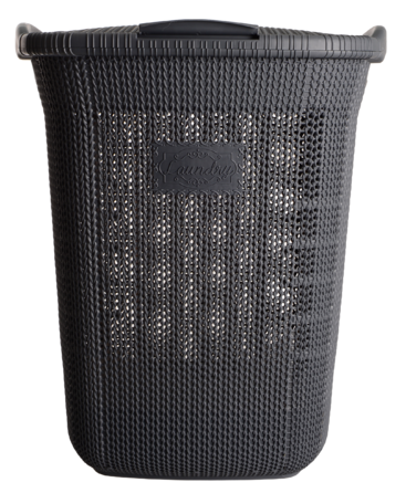 Кошик для білизни Violet House 0261 Віолетта Antrasit 65 л (7181047)