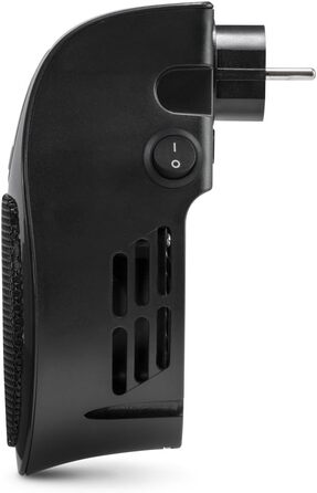 Підключається до мережі вентилятор-обігрівач TROTEC TFC 2 E потужність нагріву 500 Вт міні-керамічний обігрівач, для приміщень площею до 10 м / 25 м, чорний