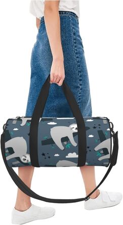 Синя спортивна сумка Лінивець, дорожня сумка, сумка для фітнесу, сумка на вихідні, сумка для подорожей, ручна поклажа