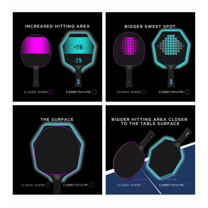 Основа для ракетки Stiga Wavy Ultra Fiber Cybershape Master (1600-2402-35)