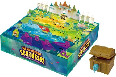 Чарівні ключі, Чарівна гра в кубики для дітей віком від 6 років, Сімейна гра для 2-4 гравців, Дитяча гра року 2024, 646323