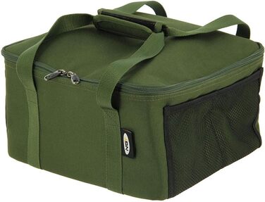 Ізольована сумка з посудом для рибалок чашки, столові прибори, тарілки та банки сумка-холодильник ідеально підходить для місць для риболовлі, кемпінгу та активного відпочинку, набір рибальського посуду, розкішний набір продуктів