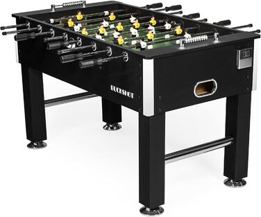 Настільний футбол Buckshot 147 x 77 x 89 см – Чорний