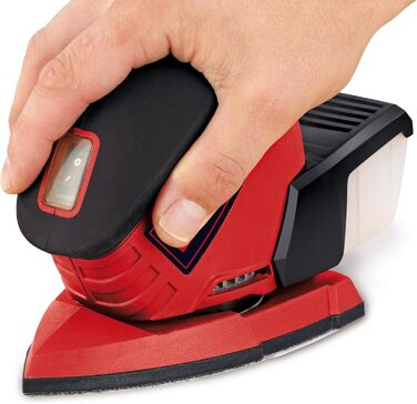 Мультишліфувальна машина Einhell TE-OS 1320 (130 Вт, коливальний контур Ø 2 мм, шліфувальна поверхня 150 x 150 x 100 мм, пилозбірн