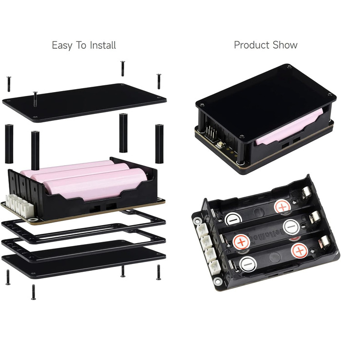 Модуль безперебійного живлення Waveshare підтримує одночасну зарядку та вихідну потужність 3S та 5V 5A