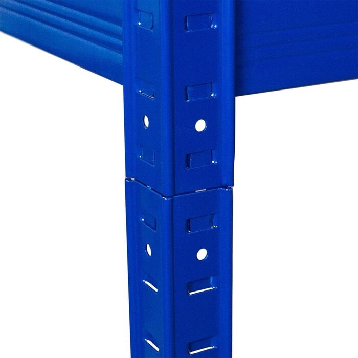 Засоби безпеки SCHMIDT Міцний стелаж 180x120x60 см Безригельний стелаж 275 кг на полицю Вантажопідйомність стелажів для зберігання 1375 кг 180 x 120 x 60 см В x Ш x Г