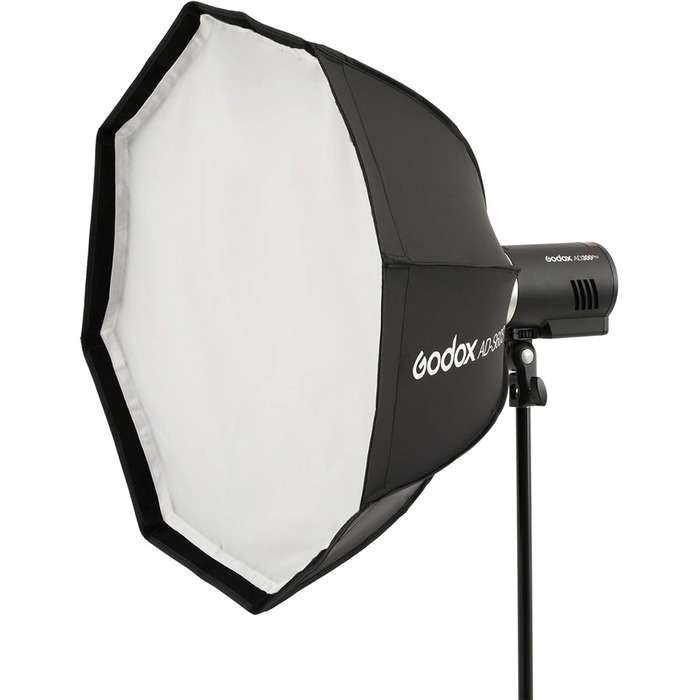 Портативний софтбокс Godox AD-S85W 85 см кронштейн Godox для моносвітла AD400Pro AD300Pro Flash