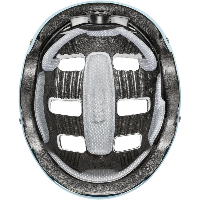 Міцний велосипедний шолом для дітей - індивідуальне регулювання розміру - оптимізована вентиляція 51-55 см хмарно-білий, 3 -