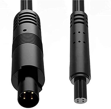 Кабель задньої камери, довший кабель для заміни G840S/G840H/G850/G900/G930/i07 камери заднього виду (4-контактний, 2,5 мм), 33FT