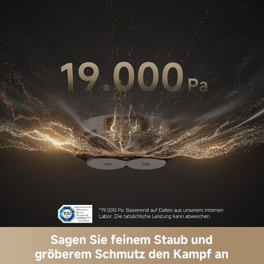 Робот-пилосос з функцією вологого прибирання Dreame L40s Pro Ultra, 19 000 Па
