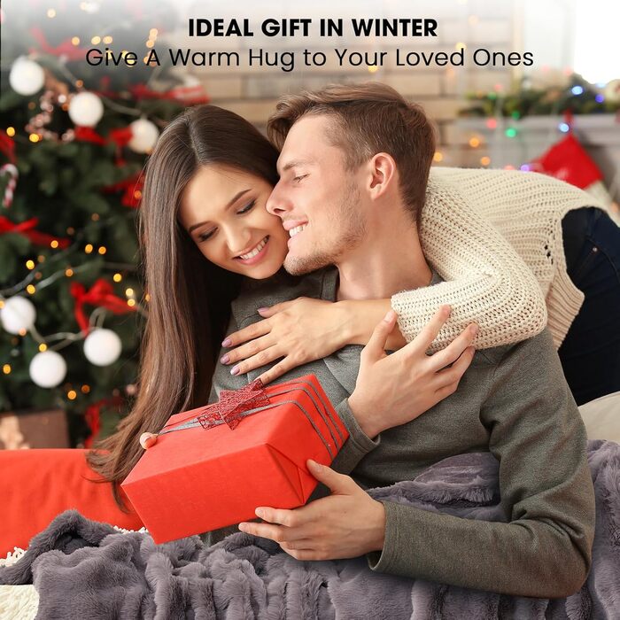 Електрична ковдра з підігрівом Uplayteck, 200x150 см, 8 температурних режимів, 6 таймерів, електрична ковдра з підігрівом та автоматичним вимиканням, швидкий нагрів, м&39яка фланелева ковдра, яку можна прати