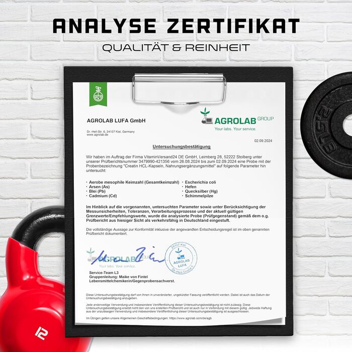 Креатин Гідрохлорид (HCl) – 365 капсул