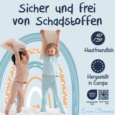 Подушка дитяча - подушка для підтримки шиї дитяча - ортопедична подушка дитяча - м'яка подушка з піни з пам'яттю дитяча - дитяча п