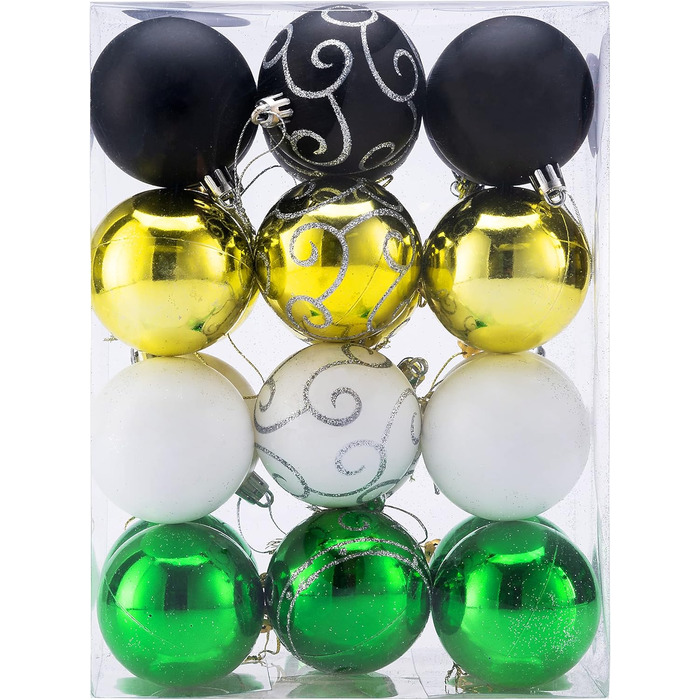 Різдвяні кульки набір із 24 предметів Casaria