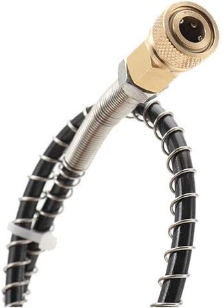 Адаптер для передачі YILIKISS SET шланг високого тиску для Soda Maker Duo Quick Connect QC, тип, Terra Адаптер для пересадки з великих бутлів на нові балони СО2 (перехідник для перенесення шланг високого тиску)