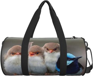 Велика дорожня сумка Квітка Мигдалю Легка та міцна Ідеальний подарунок для походів, відпусток, ділових поїздок та іншого, Vier Vgel, Універсальний розмір