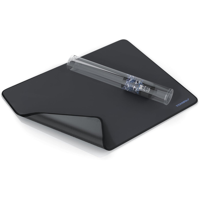 Килимок для ігрової миші XL Titanwolf - 440 x 350 мм - XL килимок для миші - Настільний килимок великого розміру - Покращує точніс