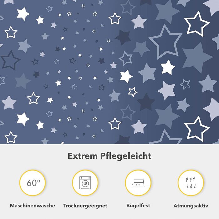 Комплект бобрової постільної білизни Trumschn 135x200 2 шт. з наволочкою 80x80 см - вишукана боброва постільна білизна з 100 бавов