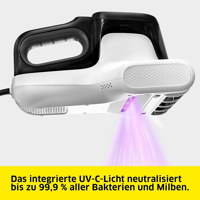 Пилосос для матраців KRCHER VCH 4 UVClean, глибоке очищення з UV-C світлом
