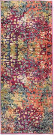 Килим, Середній ворс, 80 x 200 см, Прямокутний, Сучасний, Oeko-Tex Standard 100, Поліпропілен, Передпокій, Спальня, Кухня, Вітальн