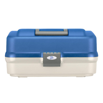 Коробка для рибальських снастей унісекс для дорослих, біло-синя, 396 x 235 x 203 мм, 145585