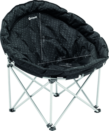 Стілець розкладний Outwell Casilda XL Black (470236)