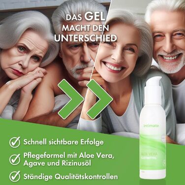 Гель-лубрикант Intimate Aloe Vera, 150 мл, для жінок