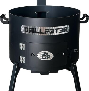 Піч для казана Utschak Asamat Ø50 см з димоходом, 22 літри