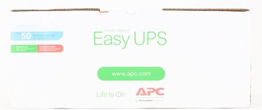 ДБЖ APC Easy UPS - BVX700LI - джерело безперебійного живлення 700 ВА, резервний акумулятор і захист від перенапруг, резервний акумулятор з стабілізатором, світлодіодні індикатори 700 ВА / 360 Вт IEC - IE