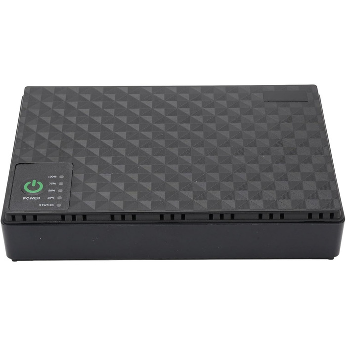 Джерело безперебійного живлення (UPS) з акумулятором 10400 мАг, USB 5V DC, 12V, PoE 24V. Підходить для зарядки різноманітних пристроїв (Європейська вилка 85-265V)