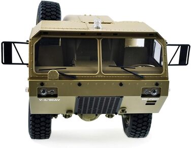 Військовий тягач США V2 8x8, масштаб 112, пісочний колір
