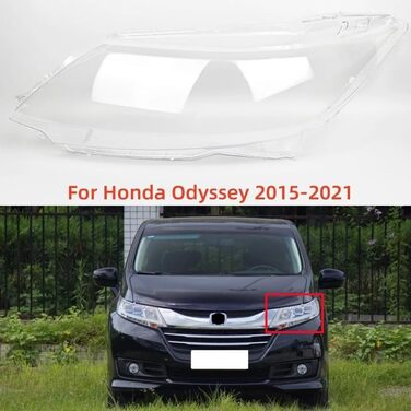 Для Honda Odyssey 2015 2016 2017 2018 2019 2020 2021 Заміна прозорого ПК Автомобільні фари Оболонка Лінзи фар ліва та права