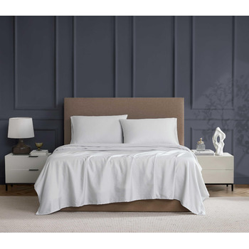 Комплект постільної білизни Linen Closet Performance Cool Grey Queen, 4 предмета, сірий (холодний сірий), розмір Queen