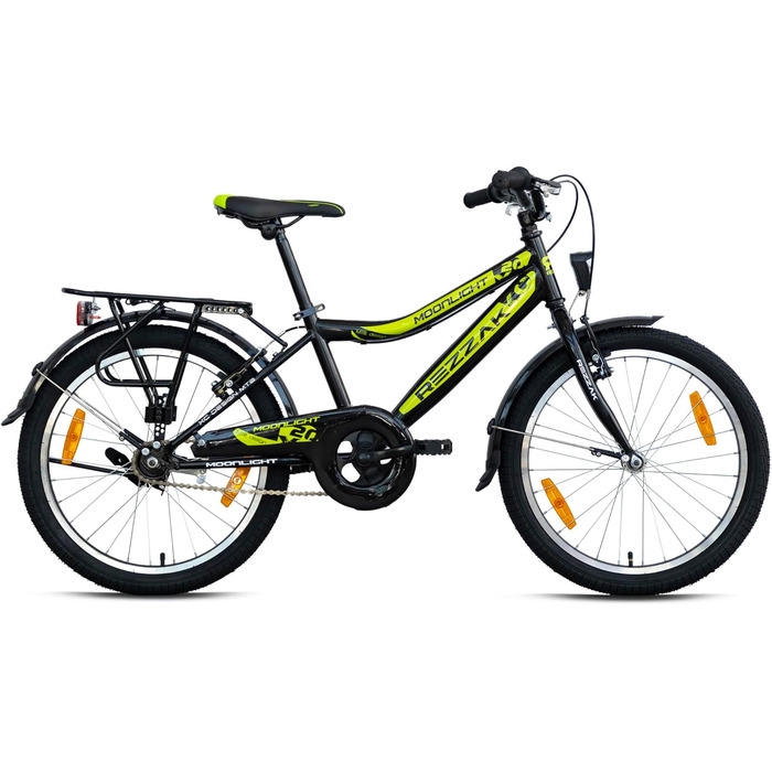 Дюймовий дитячий велосипед, велосипед для хлопчиків, 20 дюймів, гальмо-ножки, розмір рами 33, чорний/зелений, НОВИНКА-041, 20-