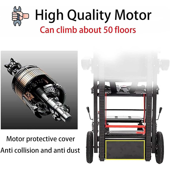Портативний електричний інвалідний візок, розбірний, сходові підйомники, гусеничний, електричний підйомний крісло для скелелазіння для дорослих та інвалідів, допоміжний засіб для ходьби, мобільний для сходів