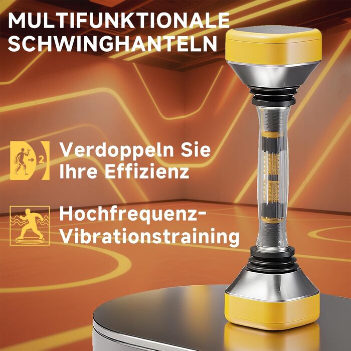 Гантель LILOOVKE Swing 2,7 кг – професійна фітнес-гантель з регульованою амплітудою для динамічного тренування