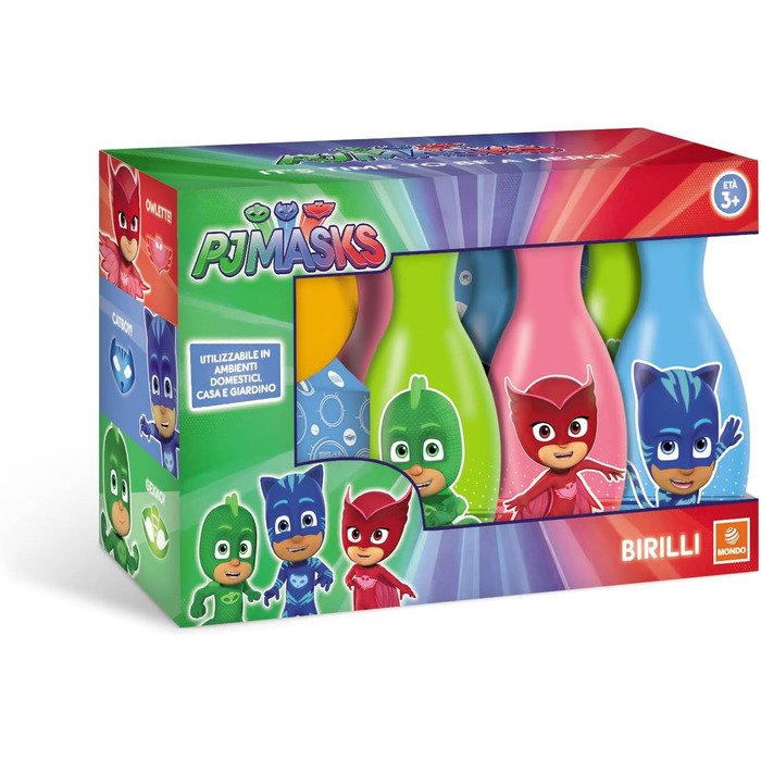 Набір для боулінгу Mondo Toys "Піжамні маски" (для малюків)