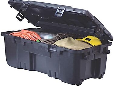 Навісний ящик для зберігання, 108 літрів, чорний, великий, різнокольоровий/океанські припливи, 1819 XXL