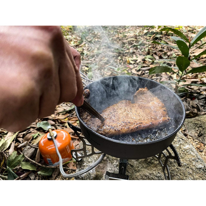 Титанова сковорода з антипригарним покриттям 15 см Легка сковорода Сковорода Походи Кемпінг Маленька тарілка Чаша Відкритий посуд