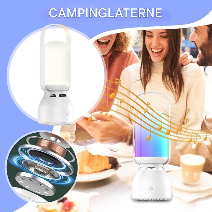 Портативний світильник для намету освітлення на батарейках, налаштовувані параметри освітлення, довший термін служби батареї Світильник для використання на вулиці/в приміщенні, в саду/на внутрішньому дворику/на задньому дворі, створює розслаблюючу атмосфе